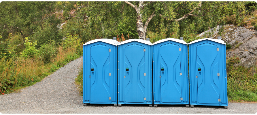 Einsatzbereiche für mobile Toilettenkabinen