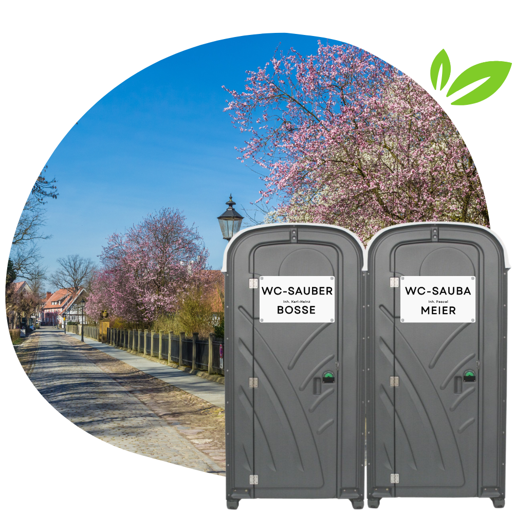 Mobile Toilette mieten in Wiedenbrück