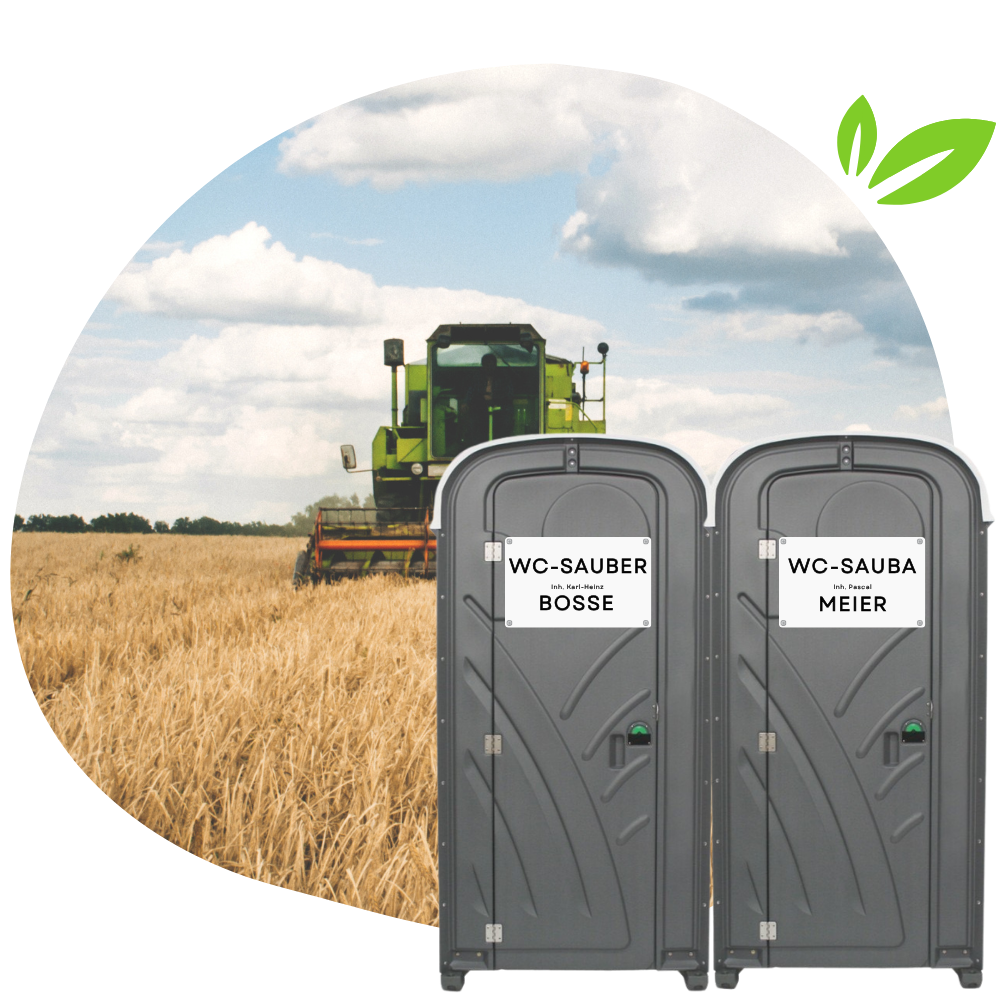 Toiletten für die Landwirtschaft mieten