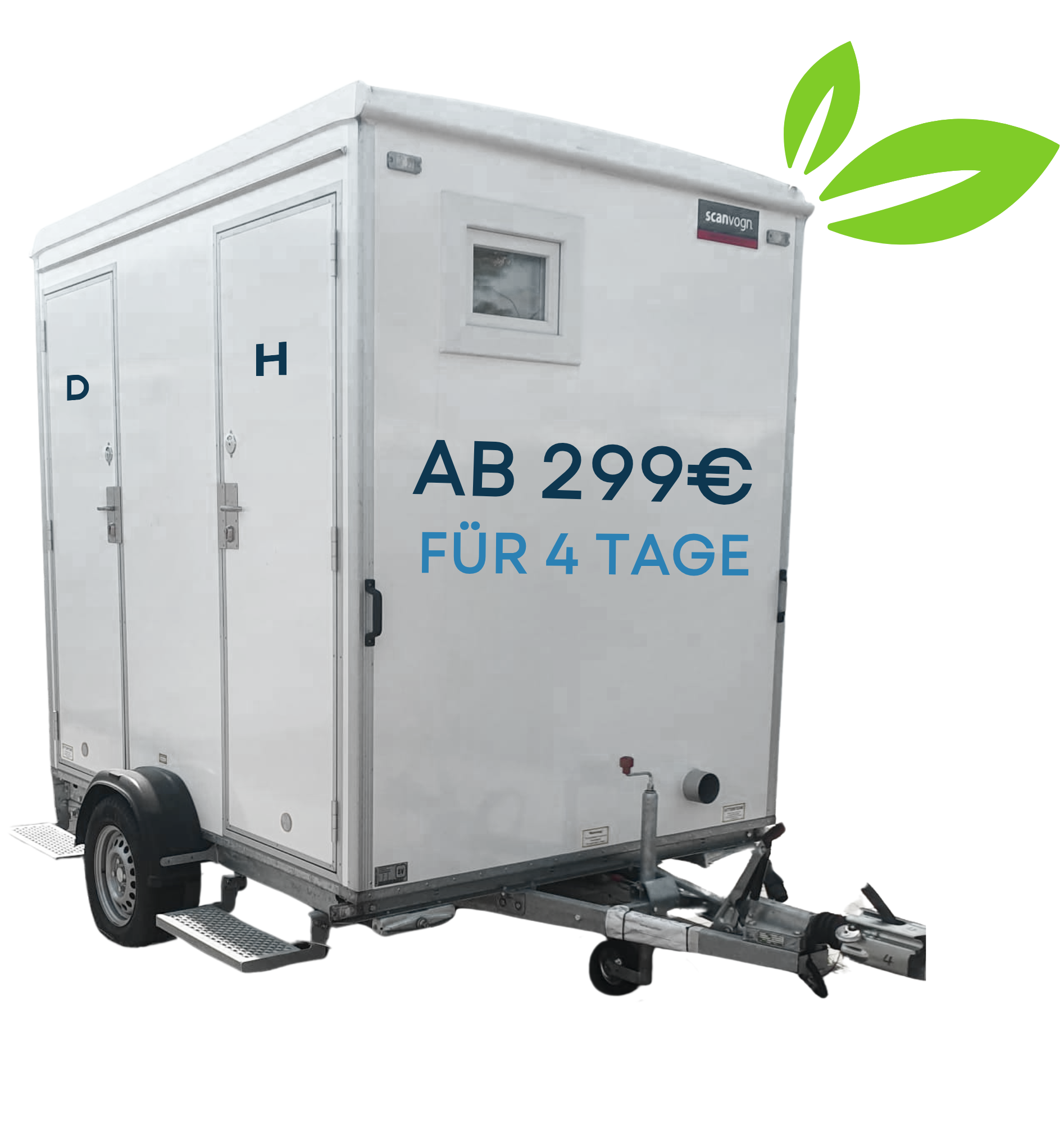 Toilettenwagen mieten