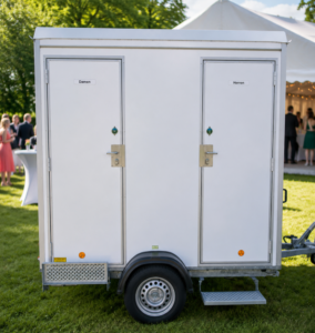Toilettenwagen Außenansicht
