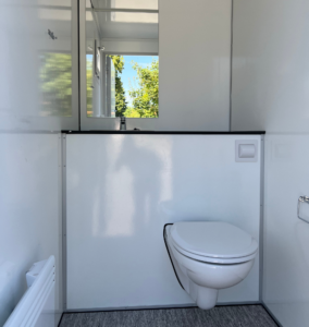 Toilettenwagen Kabine Damen