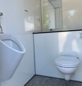 Toilettenwagen Kabine Herren